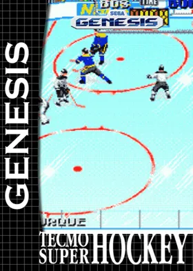 Tecmo Super Hockey (USA) box cover front